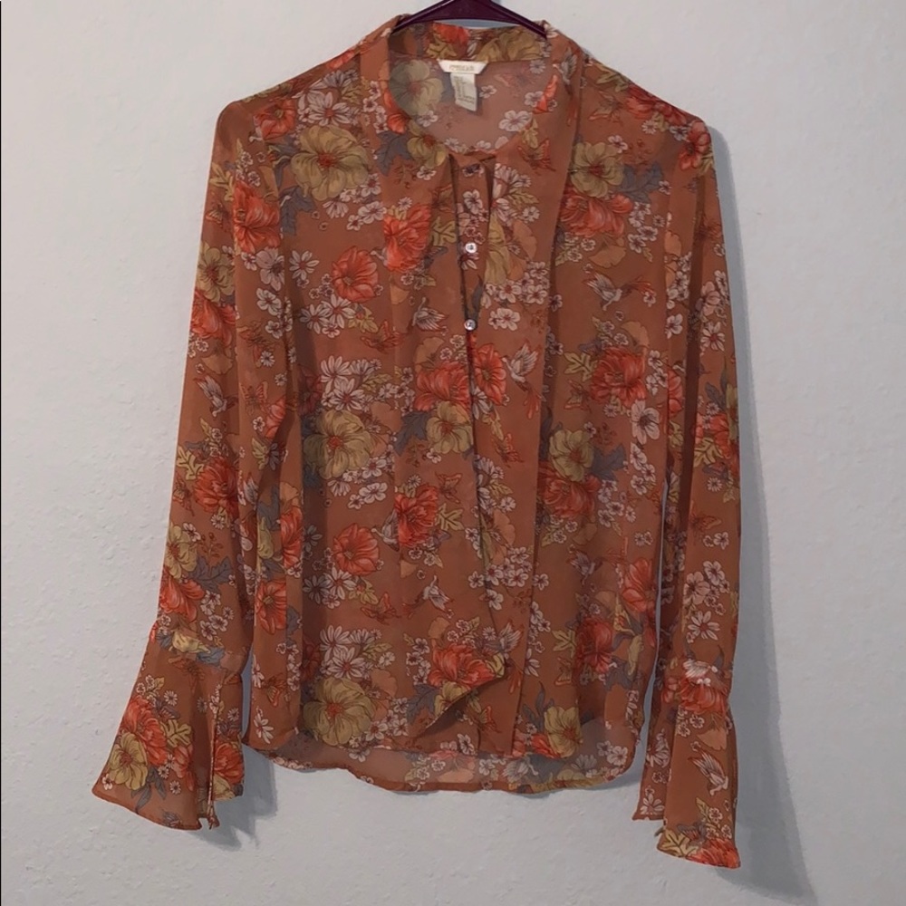 Floral Belle Bottom Blouse